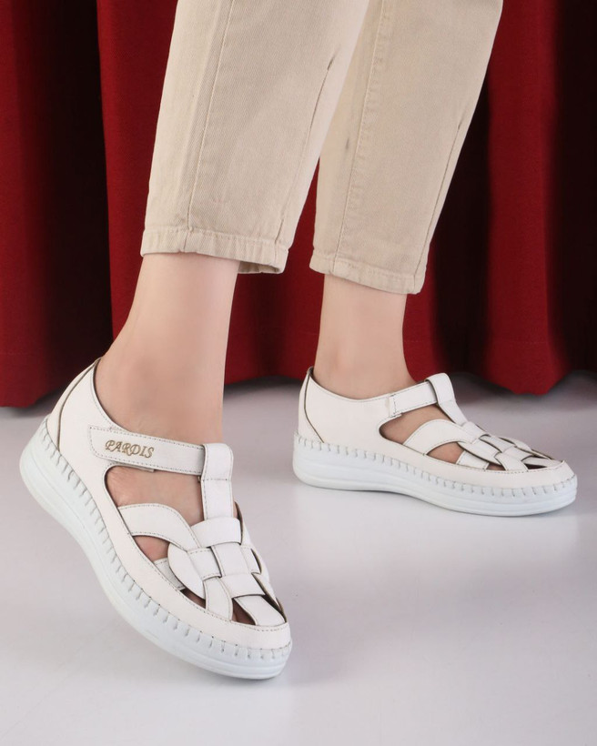 کفش طبی راحتی تابستانی چرم