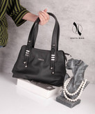 کیف اداری زنانه چرم وارداتی اونیکس onyx