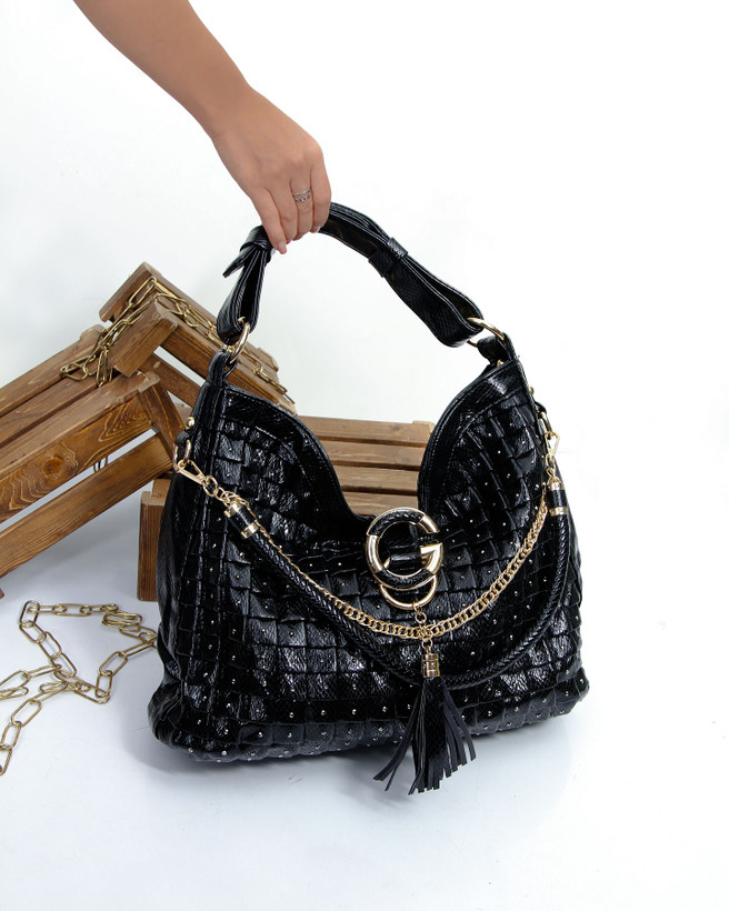 کیف مجلسی زنانه نگین دار لاکچری وارداتی