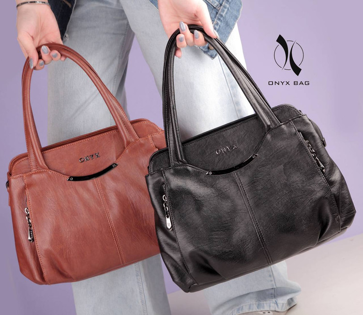 کیف زنانه چرم دستی دوشی بزرگ اداری دانشجویی اونیکس onyx